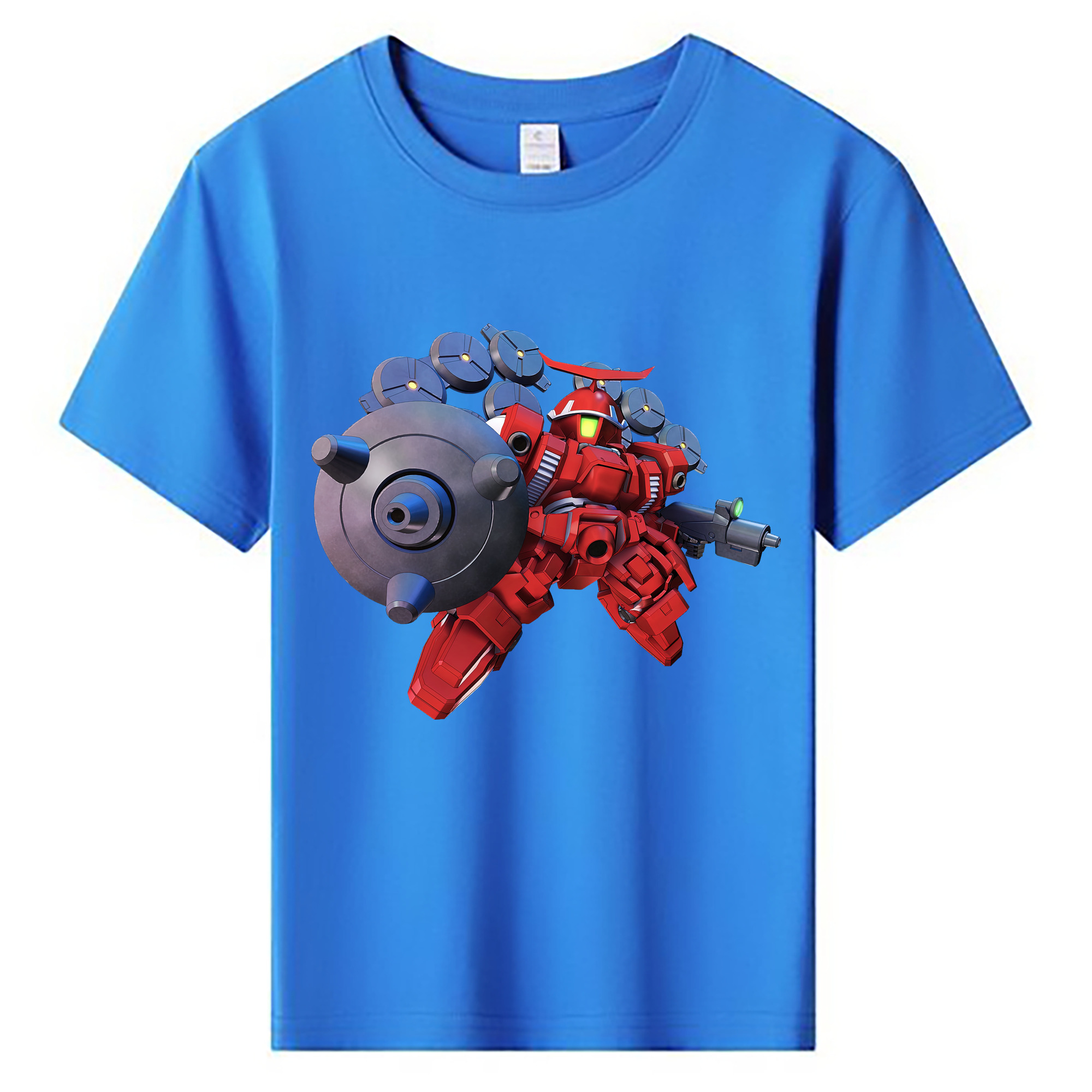 （画像用） 機動戦士ガンダム Mobile Suit Gundam 綿100％キッズTシャツ（フロントプリント）